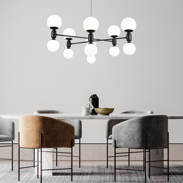 Изображение товара Люстра Евросвет 30182 (черный)