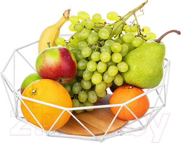 Изображение товара Фруктовница El Casa 240316 (белый)