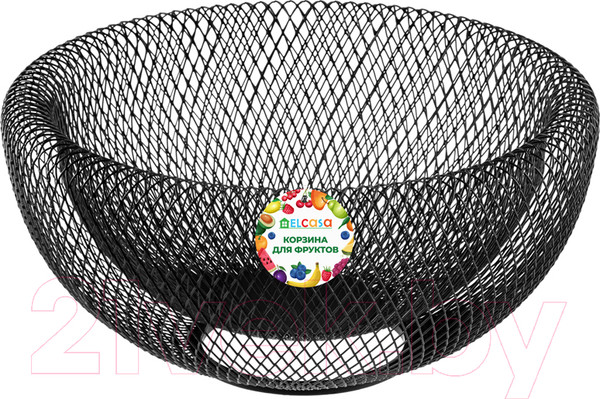 Изображение товара Фруктовница El Casa 240366 (черный)