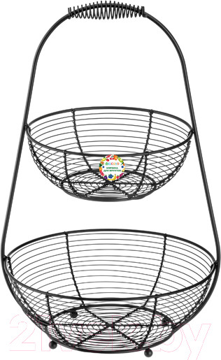 Изображение товара Фруктовница El Casa 240400 (черный)