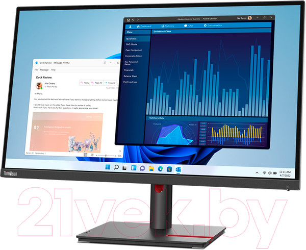 Изображение товара Монитор Lenovo ThinkVision T27p-30 (63A9GAT1EU)