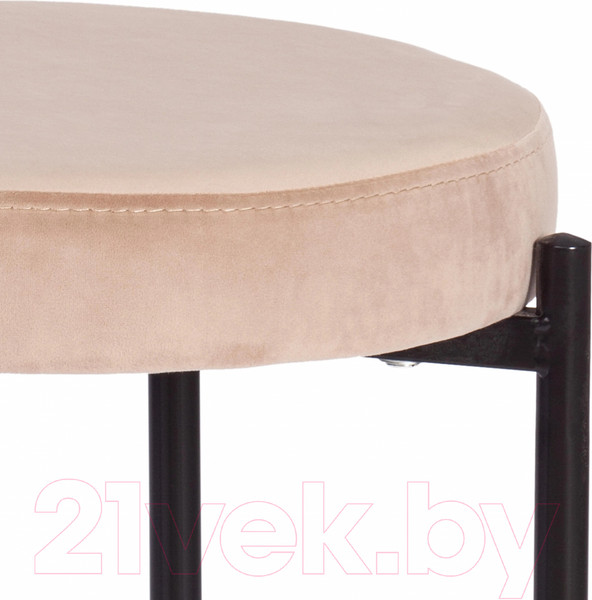 Изображение товара Табурет Tetchair Revo ткань/металл (бежевый Barkhat 5/черный)