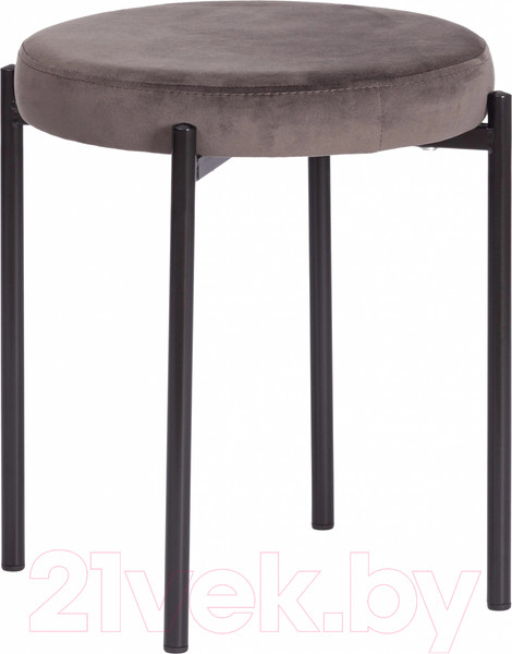 Изображение товара Табурет Tetchair Revo ткань/металл (темно-серый Barkhat 14/черный)
