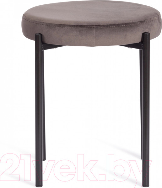 Изображение товара Табурет Tetchair Revo ткань/металл (темно-серый Barkhat 14/черный)