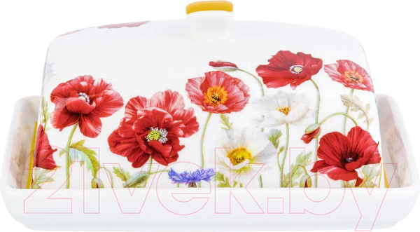 Изображение товара Масленка Elan Gallery Маки / 420449 