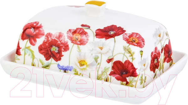 Изображение товара Масленка Elan Gallery Маки / 420449 