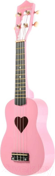 Изображение товара Укулеле Belucci B21-11 Heart Light Pink