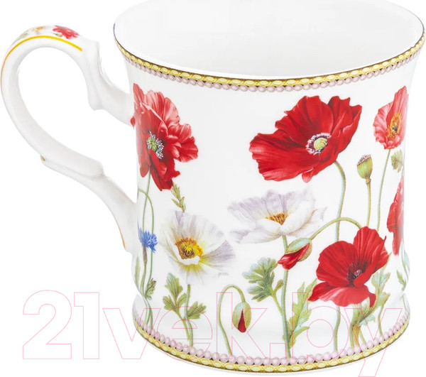 Изображение товара Чашка Elan Gallery Маки / 420488