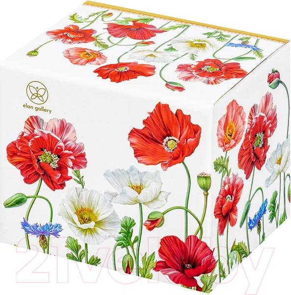 Изображение товара Чашка Elan Gallery Маки / 420488