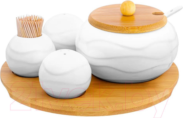 Изображение товара Набор емкостей для хранения Elan Gallery Айсберг волны / 540790