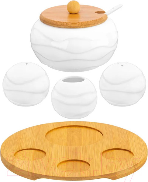 Изображение товара Набор емкостей для хранения Elan Gallery Айсберг волны / 540790