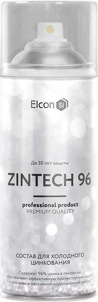 Изображение товара Состав для холодного цинкования Elcon Zintech 96% (520мл)