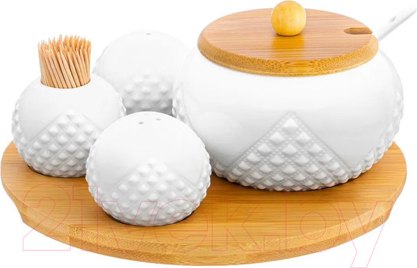 Изображение товара Набор емкостей для хранения Elan Gallery Ромбики / 540791