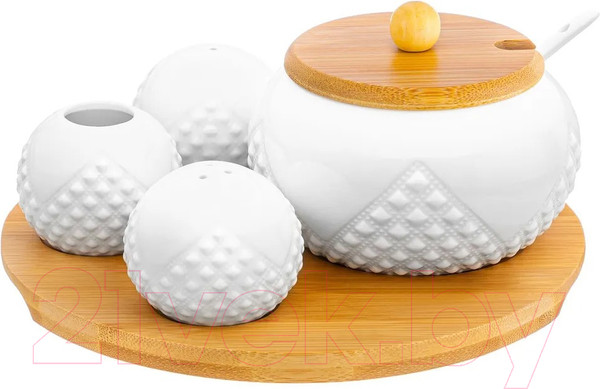 Изображение товара Набор емкостей для хранения Elan Gallery Ромбики / 540791