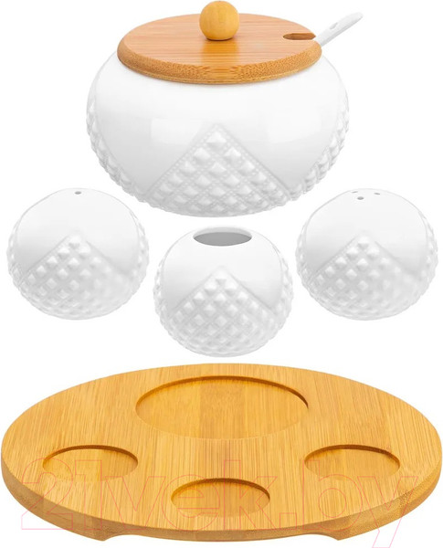 Изображение товара Набор емкостей для хранения Elan Gallery Ромбики / 540791