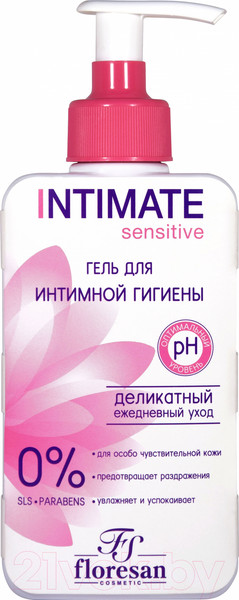 Изображение товара Гель для интимной гигиены Floresan Intimate Деликатный (250мл)