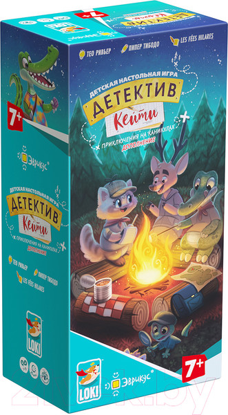 Изображение товара Дополнение к настольной игре Эврикус Детектив Кейти. Приключения на каникулах / PG-17362