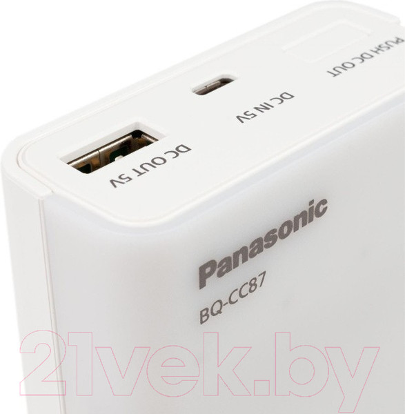 Изображение товара Зарядное устройство для аккумуляторов Panasonic Basic / K-KJ87MCD40USB (с аккумуляторами)