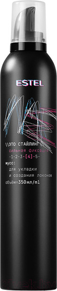 Изображение товара Мусс для укладки волос Estel Me Это стайлинг Сильная фиксация (350мл)