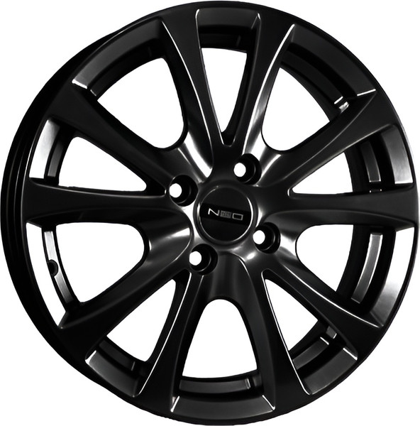 Изображение товара Литой диск Neo 509 15x6" 4x100мм DIA 60.1мм ET 49мм BL