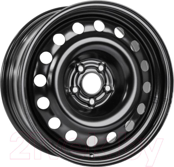 Изображение товара Штампованный диск Trebl X40962 17x7" 5x108мм DIA 60.1мм ET 23мм Black