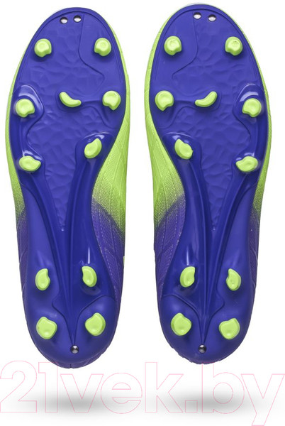 Изображение товара Бутсы футбольные Atemi Msr Kids SBA-005 (ярко-салатовый/фиолетовый, р-р 33)