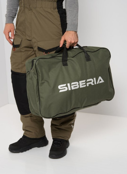 Изображение товара Костюм для охоты и рыбалки Huntsman Siberia / 6770 (р-р 68-70/182-188, хаки/черный)