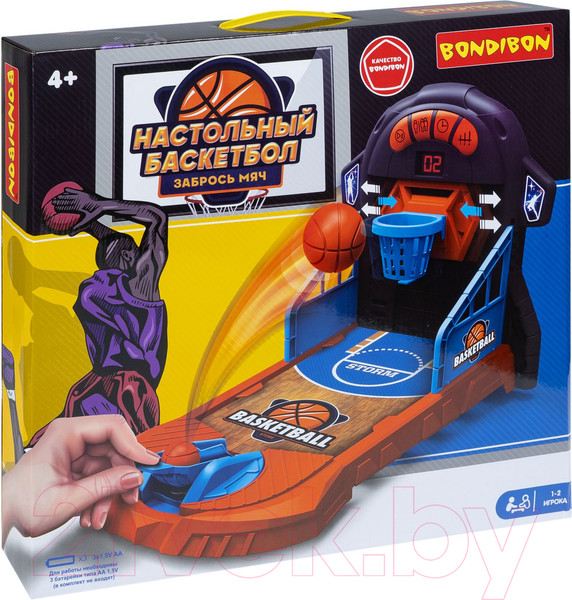 Изображение товара Настольная игра Bondibon Забрось мяч / ВВ5768