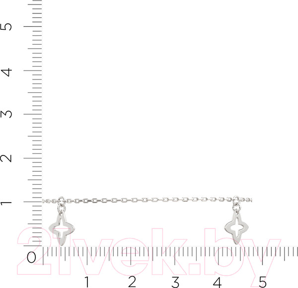 Изображение товара Браслет из серебра ZORKA 0650015 (18см)
