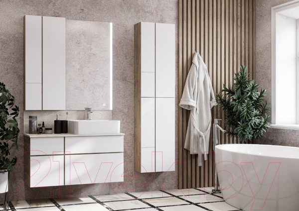 Изображение товара Тумба с умывальником Акватон Мишель 100 (1A2441K3MIDU0)