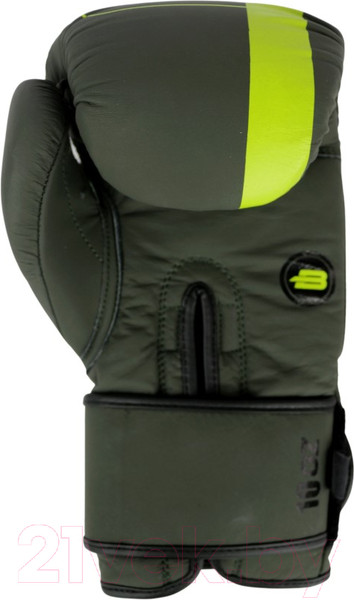 Изображение товара Боксерские перчатки BoyBo Fusion BG-092 (14oz, серо-зеленый)