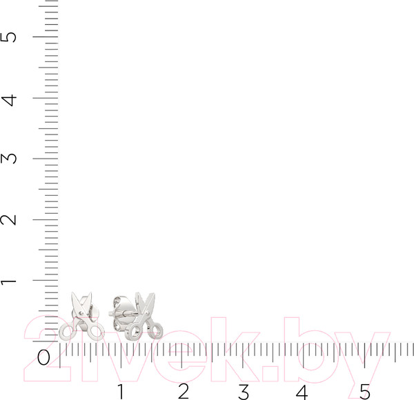 Изображение товара Серьги из серебра ZORKA 0300234