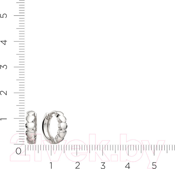 Изображение товара Серьги из серебра ZORKA 0300284