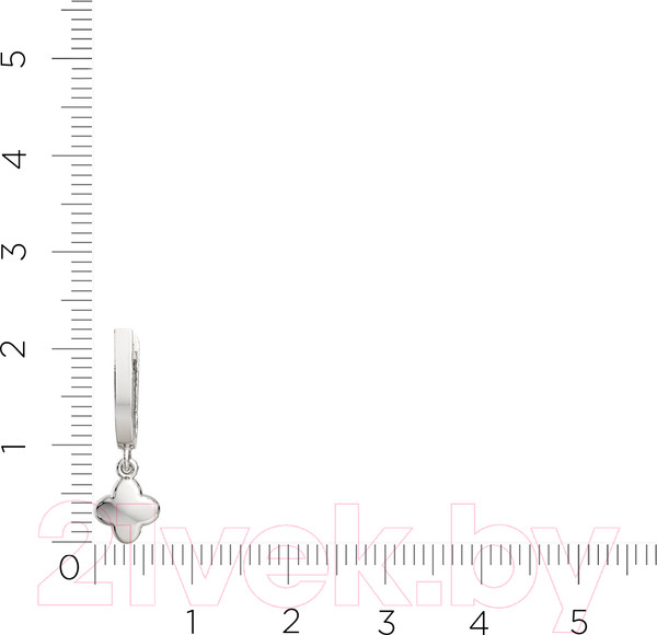 Изображение товара Серьги из серебра ZORKA 0300296