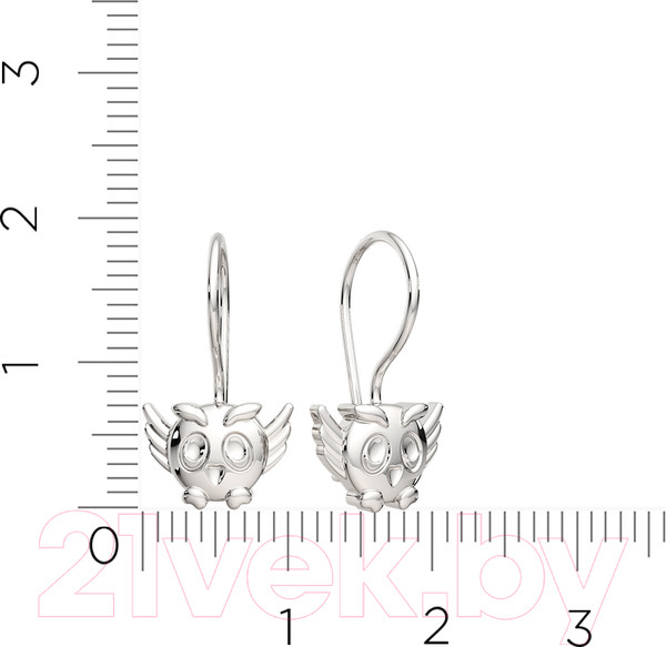 Изображение товара Серьги из серебра ZORKA 0300363