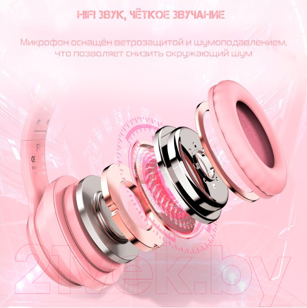 Изображение товара Наушники детские Onikuma B90 Taffy Cat