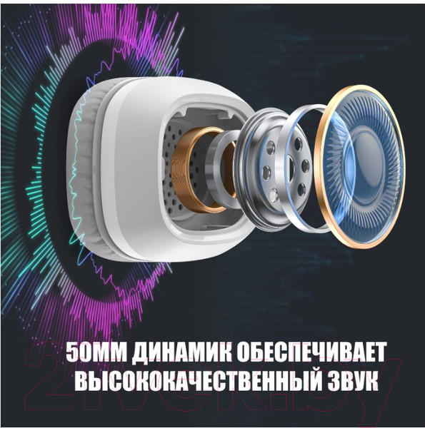 Изображение товара Наушники-гарнитура Onikuma X22 White Phantom