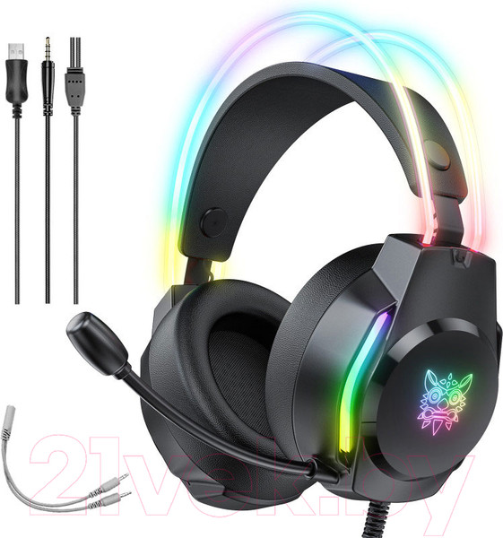 Изображение товара Наушники-гарнитура Onikuma X26 Black Space