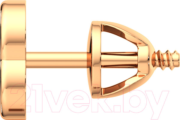 Изображение товара Серьги из розового золота ZORKA 3D00425.14K.R.ZZ (с бриллиантами)