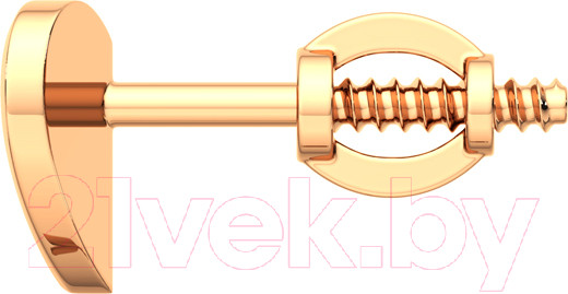 Изображение товара Серьги из розового золота ZORKA 3D00314.14K.R.ZZ (с бриллиантами)