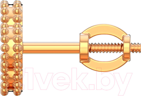 Изображение товара Серьги из комбинированного золота ZORKA 3D00160.14K.B (с бриллиантами)