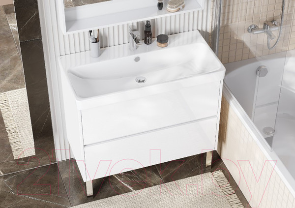 Изображение товара Тумба с умывальником Акватон Сканди 90 (1A2519K0SD010)
