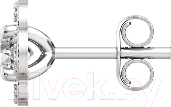 Изображение товара Серьги из серебра ZORKA 0310101 (с фианитами)