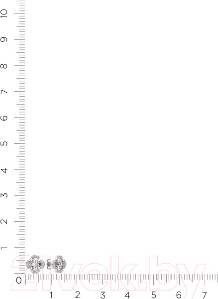 Изображение товара Серьги из серебра ZORKA 0310101 (с фианитами)