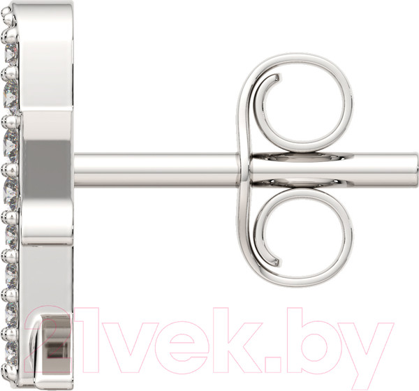 Изображение товара Серьги из серебра ZORKA 03101095.ZZ (с фианитами)