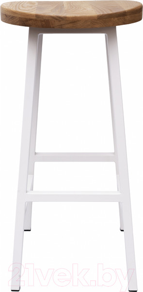 Изображение товара Табурет барный Stal-Massiv SMH-65 (дуб натуральный/белый)
