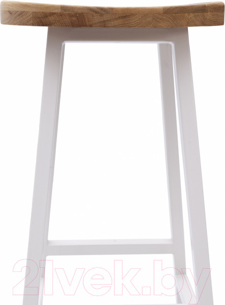 Изображение товара Табурет барный Stal-Massiv SMH-65 (дуб натуральный/белый)