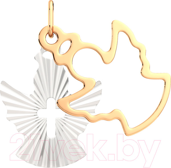 Изображение товара Подвеска из комбинированного золота ZORKA 400086.14K.B.ZZ