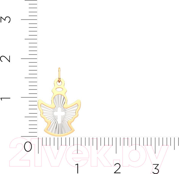 Изображение товара Подвеска из комбинированного золота ZORKA 400086.14K.B.ZZ