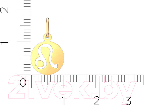 Изображение товара Подвеска из розового золота ZORKA 400104.14K.R.ZZ